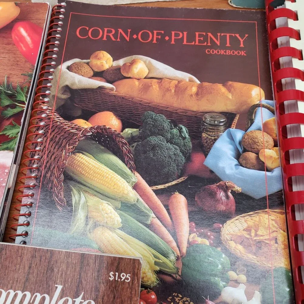 Vintage Cookbook Lot Pennsylvania Dutch Kraft Cheese GE Slow Cooker Salads